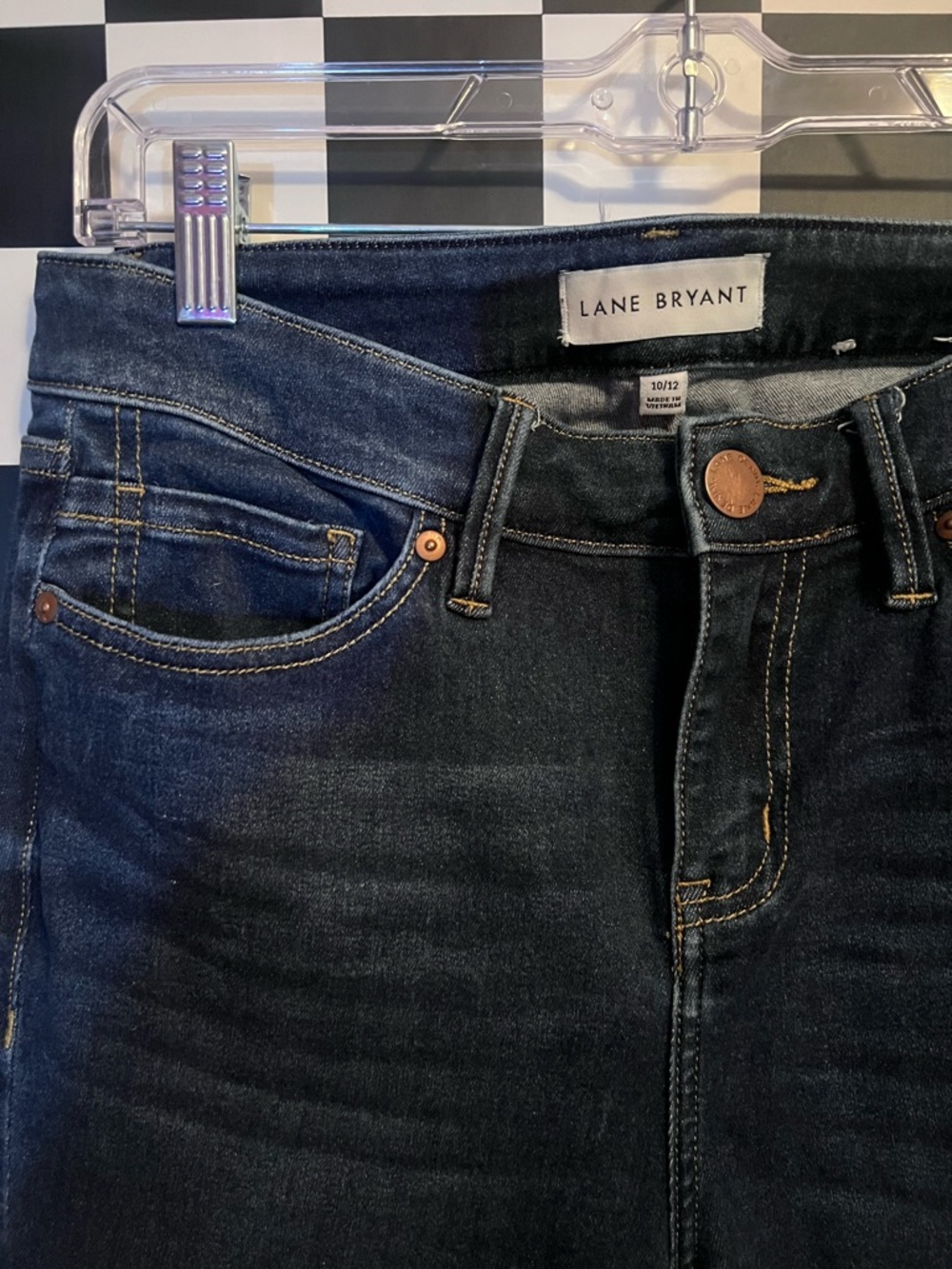 Lane Bryant Dark Indigo Skinny Jeans - Picture 2 of 7